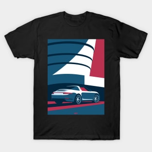 New York 911 Targa (Red) T-Shirt